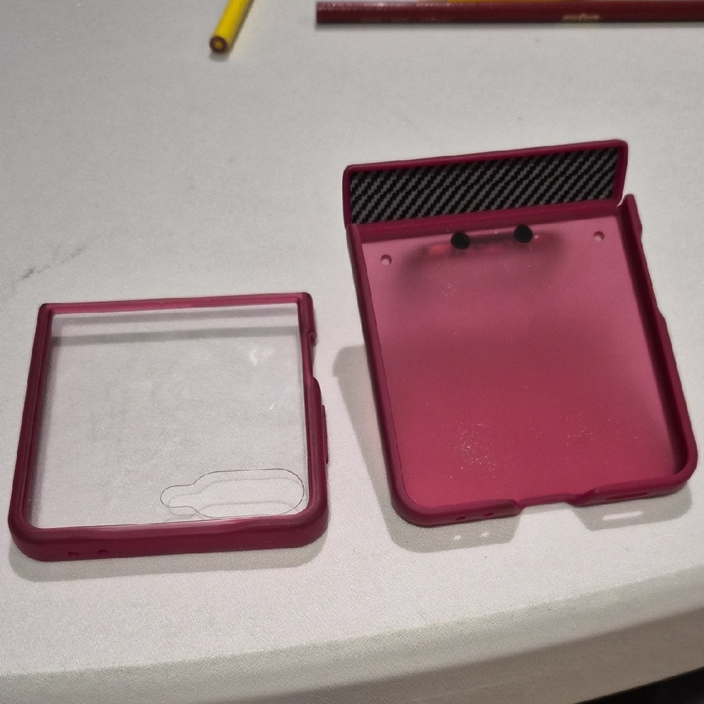 Samsung Galaxy Flip Pink Two-Piece Protective Phone Case